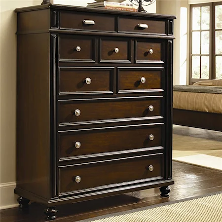 Drawer Chest with Several Drawers